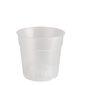 pot transparent 12 cm