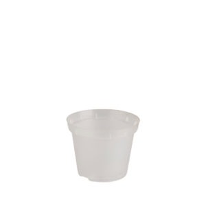 pot transparent 8 cm